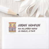 FRIENDS™ | Koffiewinkel voor Cartoon in centrale p Etiket (Insitu)