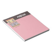 FRIENDS™ | Koffiewinkel voor Cartoon in centrale p Notitieblok (Schuin)