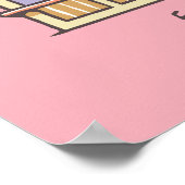 FRIENDS™ | Koffiewinkel voor Cartoon in centrale p Poster (Hoek)