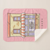 FRIENDS™ | Koffiewinkel voor Cartoon in centrale p Sherpa Deken (Voorkant (horizontaal))