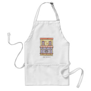 FRIENDS™ Koffiewinkel voor Cartoon in centrale p Standaard Schort