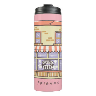 FRIENDS™ Koffiewinkel voor Cartoon in centrale p Thermosbeker