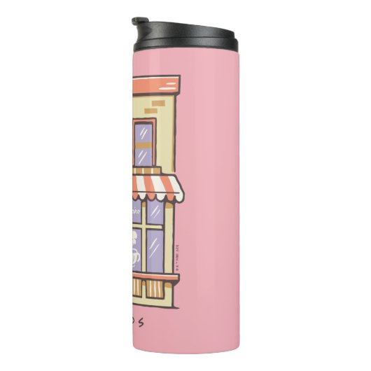 FRIENDS™ | Koffiewinkel voor Cartoon in centrale p Thermosbeker (Geroteerd rechts)