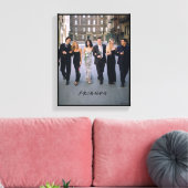 FRIENDS™ | Koppels in formele kleding Canvas Afdruk (Insitu (Woonkamer))