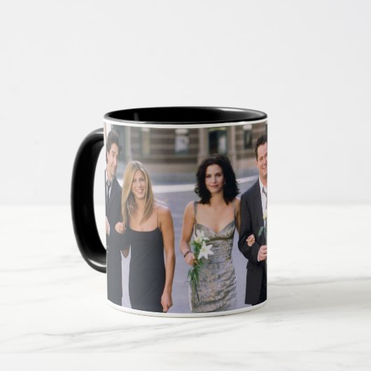 FRIENDS™ | Koppels in formele kleding Mok (Voorkant links)