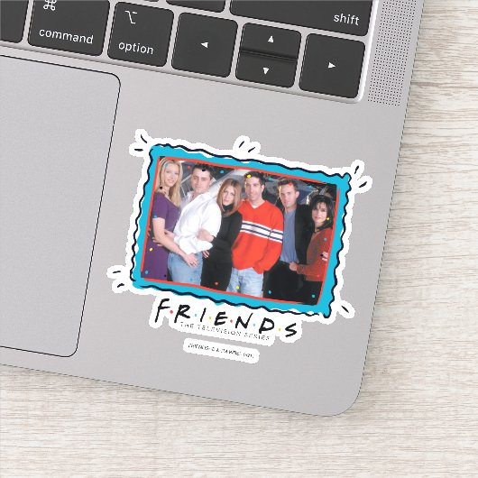 FRIENDS™ | Koppels in Straatkleren Sticker (Detail)