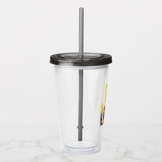 FRIENDS™ | Lange prijsopgave Acryl Drinkbeker (Rechts)