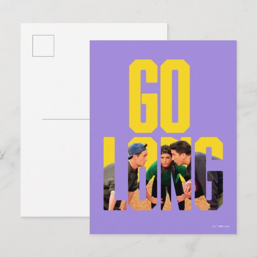 FRIENDS™ | Lange prijsopgave Briefkaart (Voorkant / Achterkant)