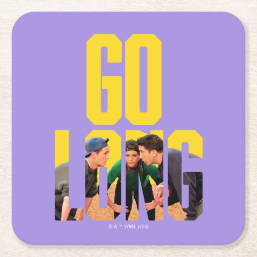 FRIENDS™ | Lange prijsopgave Kartonnen Onderzetters (Voorkant)