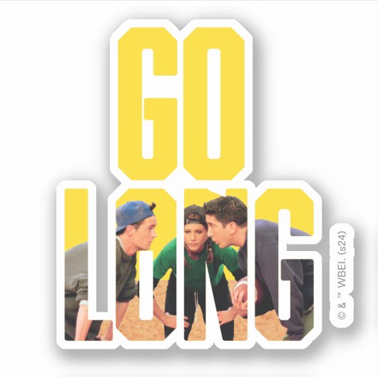 FRIENDS™ | Lange prijsopgave Sticker (Voorkant)