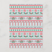 FRIENDS™ | Lelijk Kersttrui Patronen Uitnodiging Briefkaart (Voorkant)