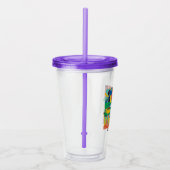 FRIENDS™ | Levendige beelden met centrale perk Acryl Drinkbeker (Rechts)