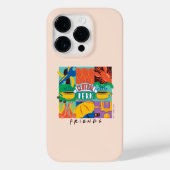 FRIENDS™ | Levendige beelden met centrale perk Case-Mate iPhone Case (Achterkant)
