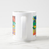 FRIENDS™ | Levendige beelden met centrale perk Grote Koffiekop (Achterkant)