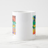 FRIENDS™ | Levendige beelden met centrale perk Grote Koffiekop (Voorkant)