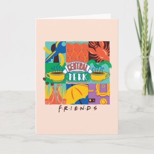 FRIENDS™ Levendige beelden met centrale perk Kaart
