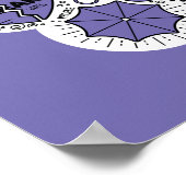 FRIENDS™ Lijst Doodle Art Poster (Hoek)