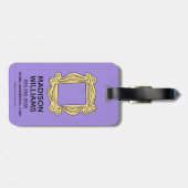 FRIENDS™ | Lijst peulgat Bagagelabel (Achterkant horizontaal)