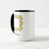 FRIENDS™ | Lijst peulgat | Jouw namen toevoegen Mok (Voorkant links)