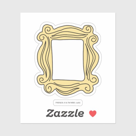 FRIENDS™ | Lijst peulgat Sticker (Vel)