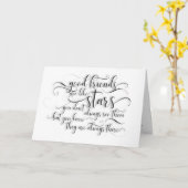 Friends Like Stars - Zoete bruidsmeisje voorstel Kaart (Gele Bloem)