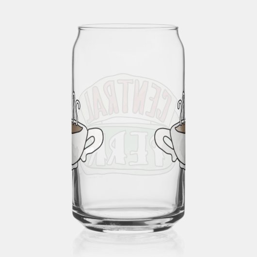 FRIENDS™ | Logo centrale Waterverf Blikvorm Glas (Rechts)