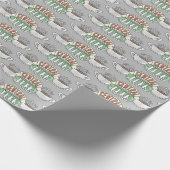 FRIENDS™ | Logo centrale Waterverf Cadeaupapier (Hoek)