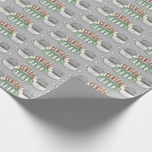 FRIENDS™ | Logo centrale Waterverf Cadeaupapier (Hoek)