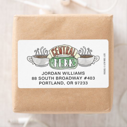 FRIENDS™ | Logo centrale Waterverf Etiket (Insitu)