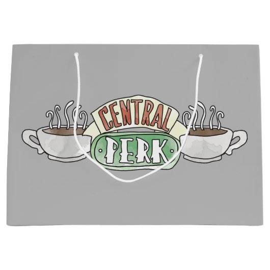 FRIENDS™ | Logo centrale Waterverf Groot Cadeauzakje (Voorkant)