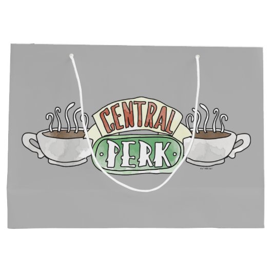 FRIENDS™ | Logo centrale Waterverf Groot Cadeauzakje (Achterkant)