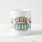 FRIENDS™ | Logo centrale Waterverf Grote Koffiekop (Voorkant)