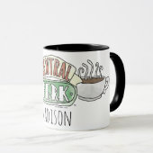 FRIENDS™ | Logo centrale Waterverf Mok (Voorkant rechts)