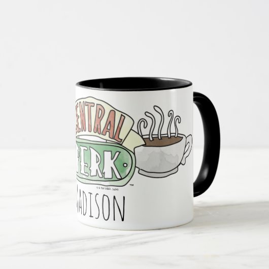 FRIENDS™ | Logo centrale Waterverf Mok (Voorkant rechts)