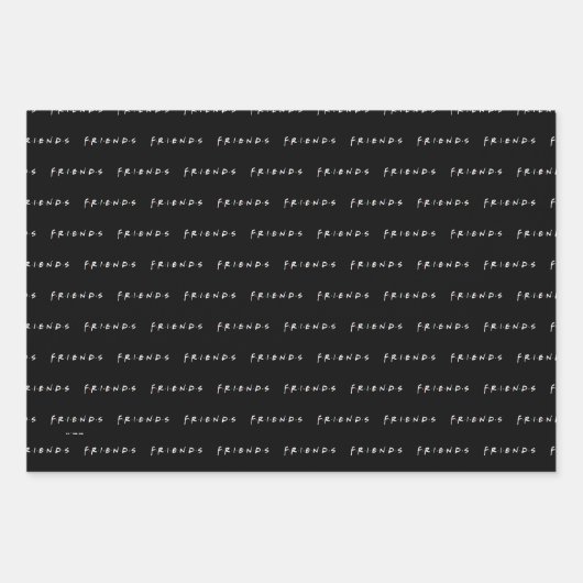 FRIENDS™ Logo Inpakpapier Vel (Voorkant)