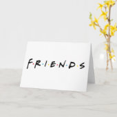 FRIENDS™ Logo Kaart (Gele Bloem)