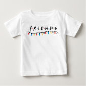 FRIENDS™ | Logo met kerstlampjes (Voorkant)