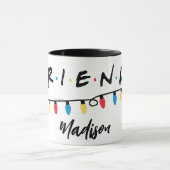 FRIENDS™ | Logo met kerstlampjes Mok (Midden)