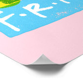 FRIENDS™ | Logo met pictogrammen Poster (Hoek)