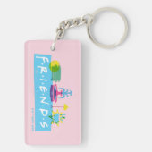 FRIENDS™ | Logo met pictogrammen Sleutelhanger (achterkant)