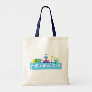 FRIENDS™ Logo met pictogrammen Tote Bag