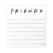 FRIENDS™ Logo Notitieblok (Voorkant)
