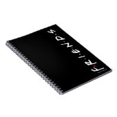 FRIENDS™ Logo Notitieboek (Rechterzijde)