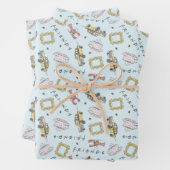 FRIENDS™-Logo — Papierbladen oppakken Inpakpapier Vel (In situ)