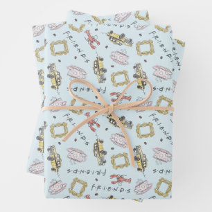 FRIENDS™-Logo — Papierbladen oppakken Inpakpapier Vel