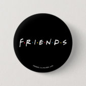 FRIENDS™ Logo Ronde Button 5,7 Cm (Voorkant)