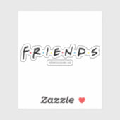 FRIENDS™ Logo Sticker (Vel)