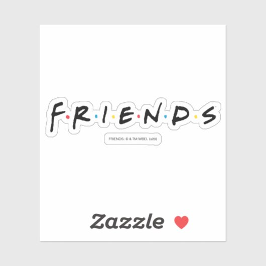 FRIENDS™ Logo Sticker (Vel)