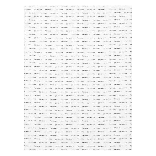 FRIENDS™ Logo Tafelkleed (Voorkant)