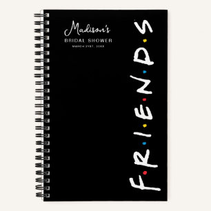 FRIENDS™ Logo   Trouwfeest Bruidsfeest Gastgeschen Notitieboek
